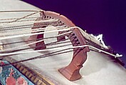 Sārindā, Teak, parchment, ivory, horsehair, Indian